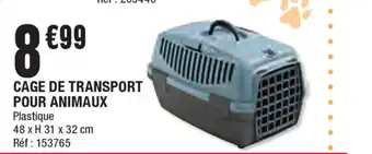La Foir'Fouille Cage De Transport Pour Animaux offre