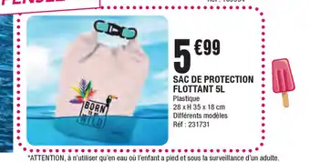La Foir'Fouille Sac De Protection Floittant 5L offre