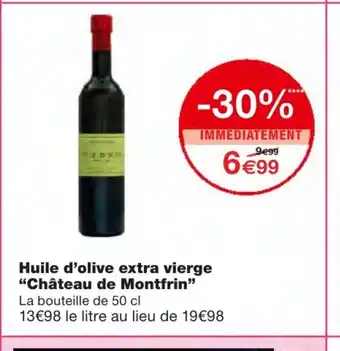 Monoprix Huile d'olive extra vierge offre