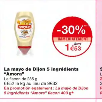 Monoprix La mayo de Dijon 5 ingrédients offre