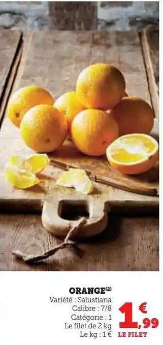 Super U Orange offre