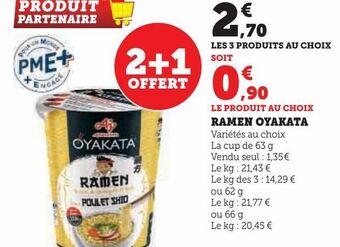 Hyper U Ramen oyakata offre
