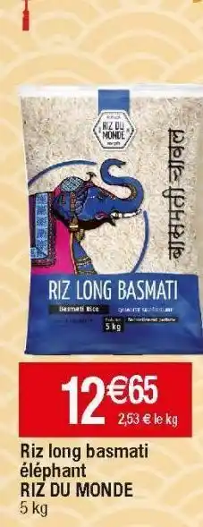 Migros Riz basmati offre