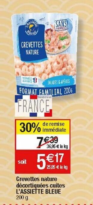 Migros Crevettes cuites offre