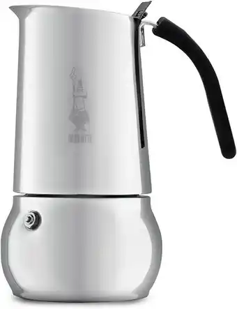 Amazon Bialetti - cafetière kitty - 10 tasses - 50cl - tous feux dont induction - acier inoxydable offre