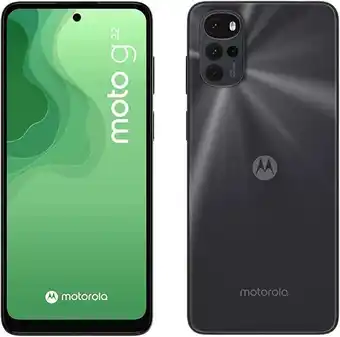 Amazon Motorola moto g22 smartphone débloqué 6,5" - 128 go - triple capteur photo 50mp - batterie 5000mah - noir, version fr offre