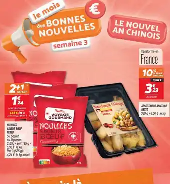 Netto Assortiment asiatique netto offre