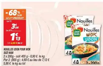Netto Nouilles udon pour wok suzi wan offre