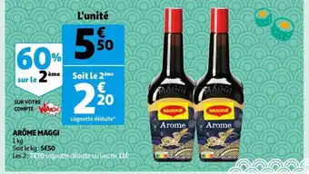 Auchan Arôme maggi offre