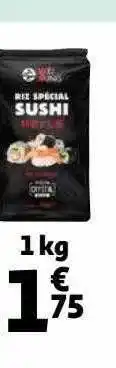 Auchan Riz spécial sushi wei ming offre