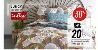 La housse de couette 200 x 200 cm jungy
