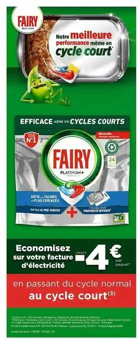 Cora x Carrefour Fairy offre