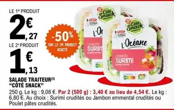E.Leclerc Salade traiteur offre