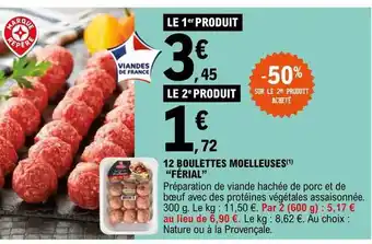 E.Leclerc 12 boulettes moelleuses offre