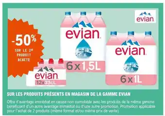 E.Leclerc La gamme évian offre