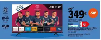 Tv led 127 cm 50