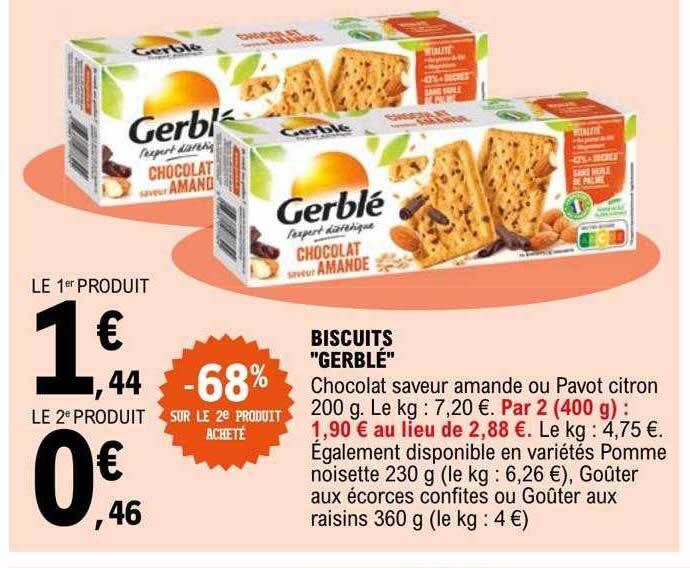 Promo Biscuits chez E.Leclerc