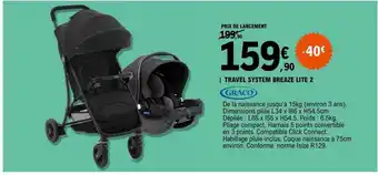 Travel system breaze lite 2 graco