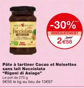 Monoprix Pâte à tartiner Cacao et Noisettes offre