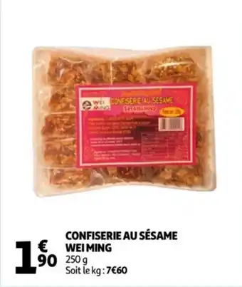 Confiserie au sésame wei ming