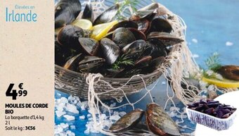 Auchan Moules de corde bio offre