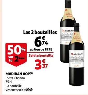 Auchan Madiran aop offre