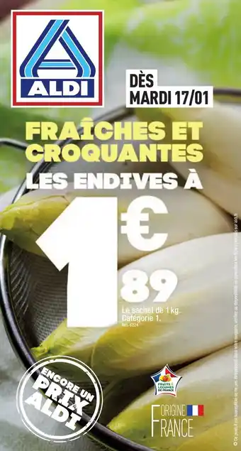 ALDI Le Sachet De 1 kg Categorie 1 offre