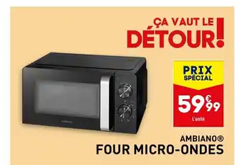 ALDI Ambiano Four Micro-Ondes offre