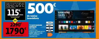 Tv qled samsung qe85q60b