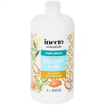 Action Shampooing inecto essentials brilliant shine pure argan offre