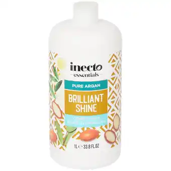 Action Après-shampooing inecto essentials brilliant shine pure argan offre
