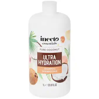 Action Shampooing inecto essentials ultra hydratant pure coconut offre