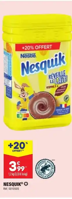 ALDI Nesquik offre