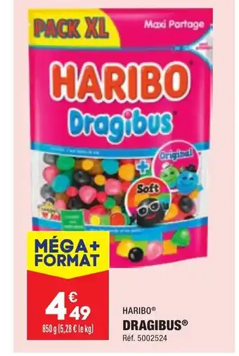 ALDI Haribo Dragibus offre