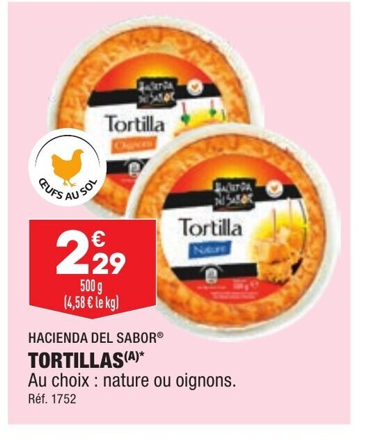 Promo Tortillas chez ALDI