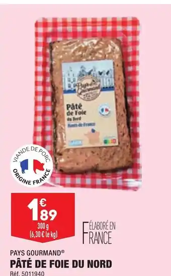 ALDI Pâté de Foie du Nord offre