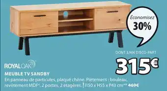 JYSK Meuble TV Sandby offre