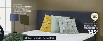 JYSK Surmatelas Gold T30 offre