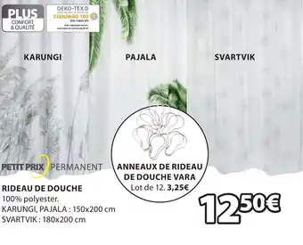 JYSK Rideau de Douche offre