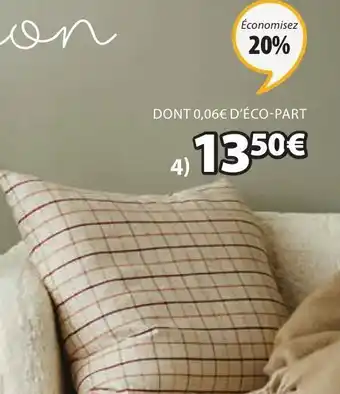 JYSK Coussin Valeriana offre