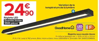 Castorama Réglette Sous Meuble Idonie offre