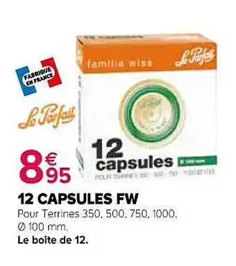 Kiriel 12 capsules fw le parfait offre