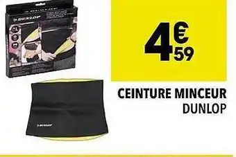 Ceinture minceur dunlop