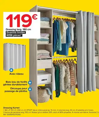Castorama Dressing Komet offre