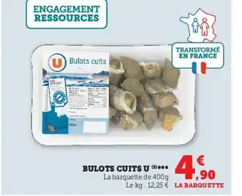 Bulots Cuits U