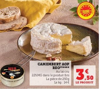 U Express Camembert AOP Reo offre