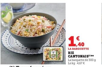 U Express Riz Cantonais offre