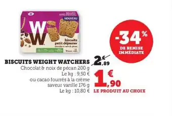 Biscuits Weight Watchers