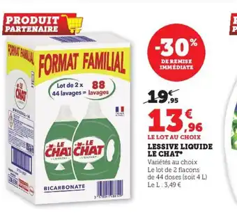 U Express Lessive Liquide Le Chat offre