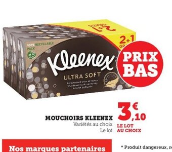 U Express Mouchoirs Kleenex offre
